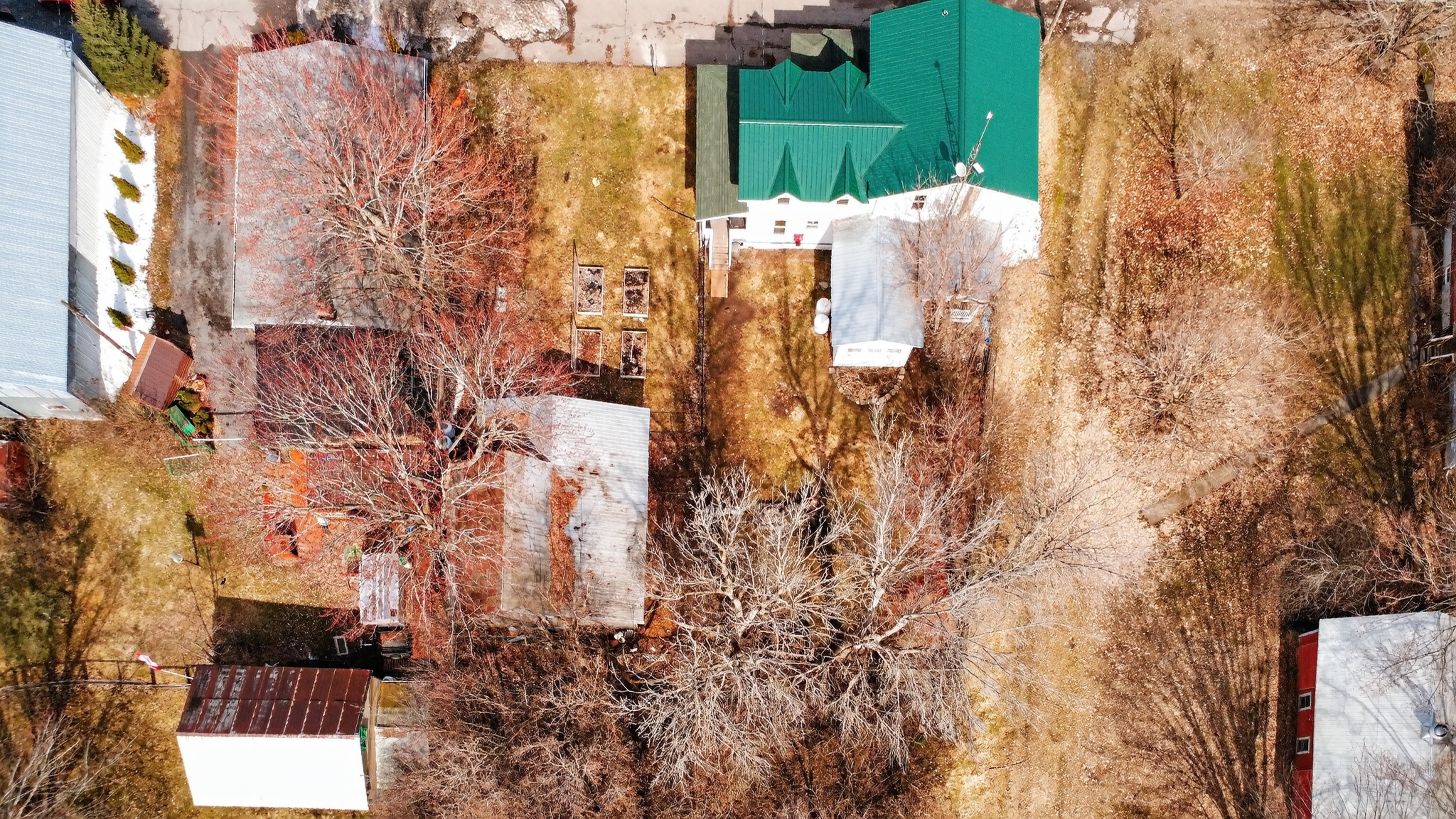 Aerial property view
